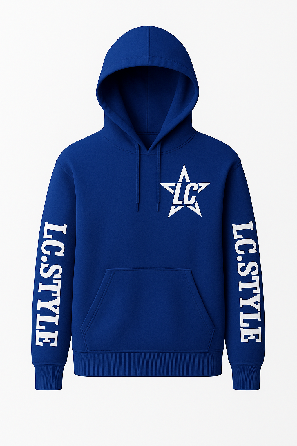 Deep Blue LC. Style Hoodie
